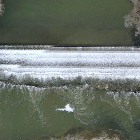 Broad Ripple Dam and Williams Creek Cutoff Dams