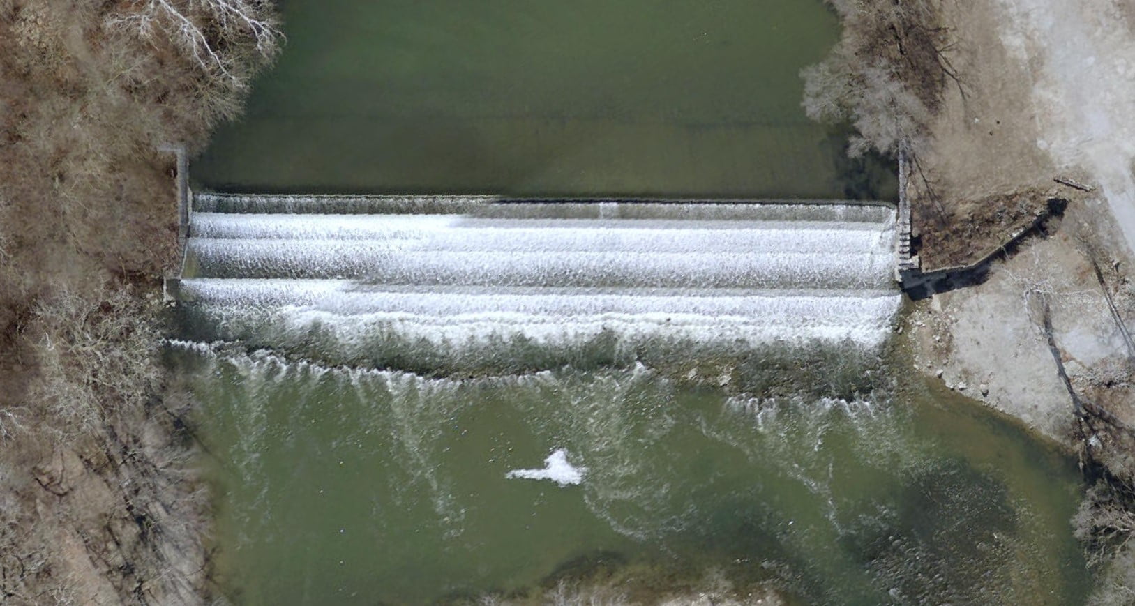 Broad Ripple Dam and Williams Creek Cutoff Dams - Discover White River
